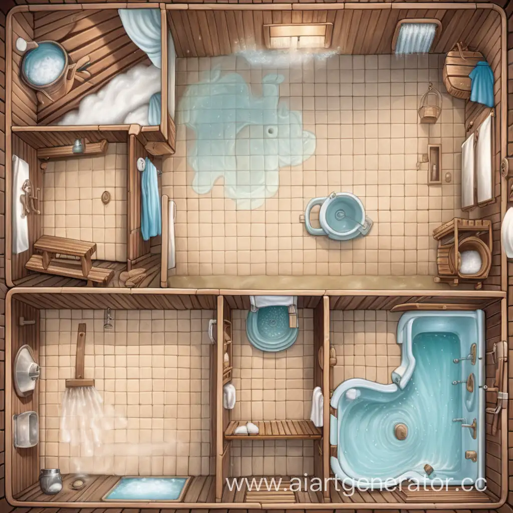 Fantasy-DD-Map-Sauna-Retreat-with-Shower-Cabins-Bath-and-Brooms