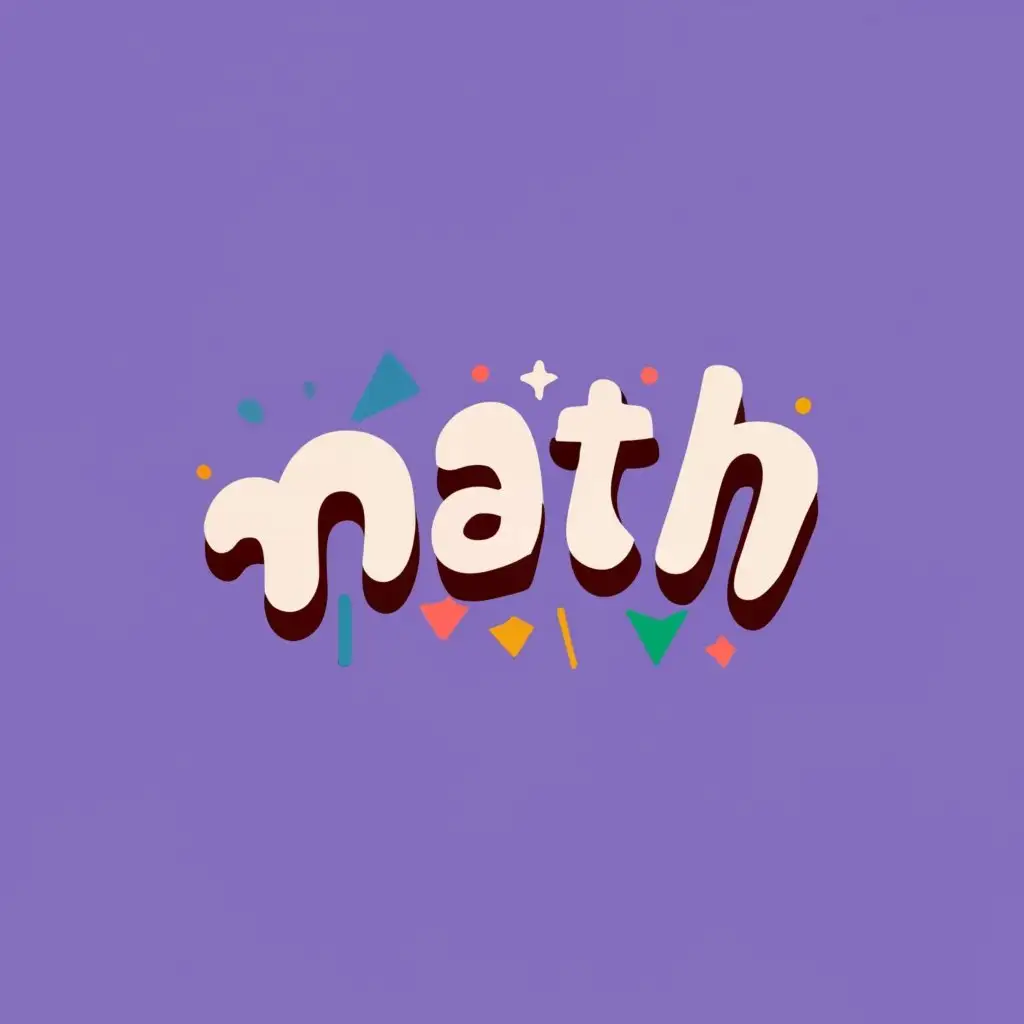 logo, Math, minimalist, playful, combination mark, with the text "Sahar Math", typography, be used in Education industry