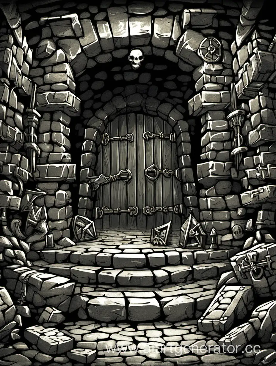 dungeon background cover