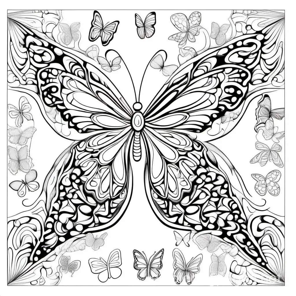 Butterfly-Coloring-Page-for-Kids-Simple-Black-and-White-Line-Art-on-White-Background