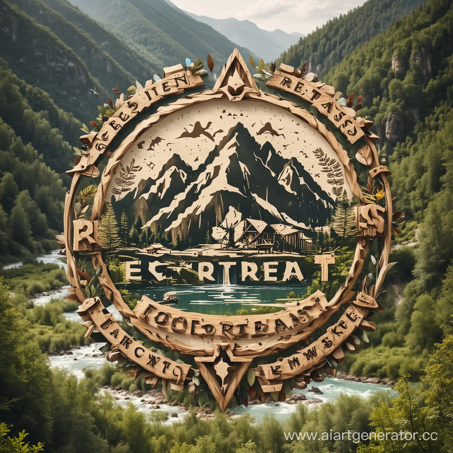 Ecoretreat-Mountain-Base-Logo-Design-by-Ay-River-Unique-Frameless-Concept