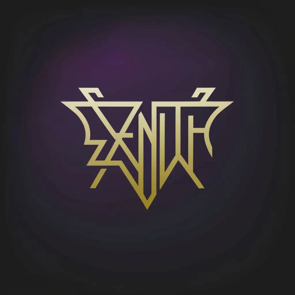 logo, letter logo, with the text "Zenith", typography, be used in Entertainment industry