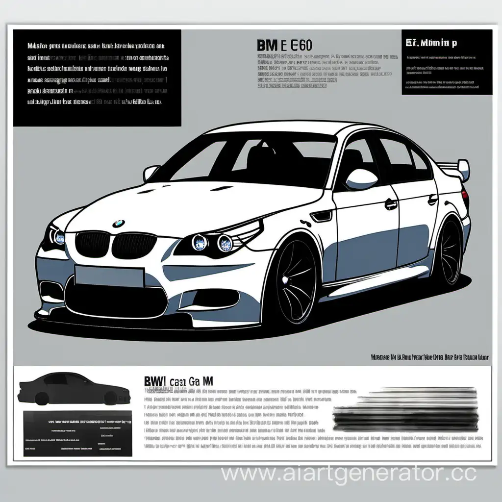 Sleek-BMW-E60-M-Poster-on-White-Background-with-Racing-Inspiration