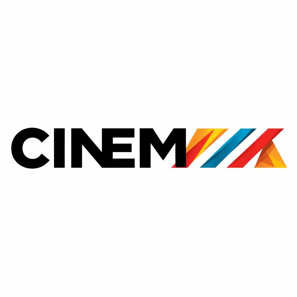 a logo design,with the text "CINEMAX", main symbol:on the way,Minimalistic,be used in Entertainment industry,clear background