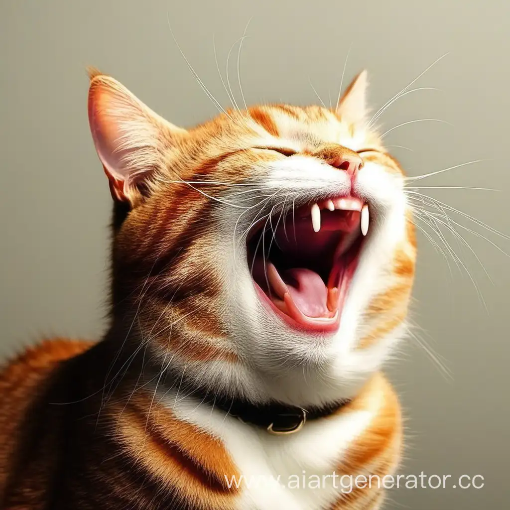 Joyful-Cat-Playing-and-Laughing