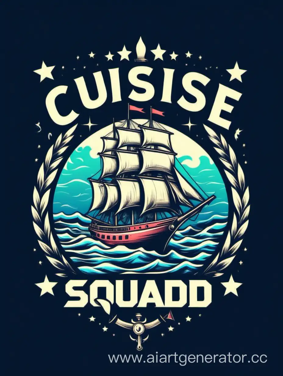 Cuise squad T-shirt design 