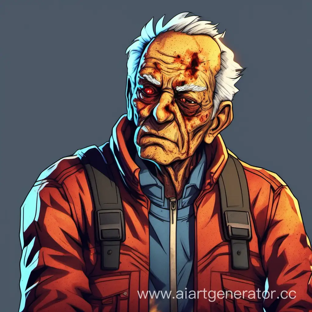 Resilient-Elderly-Grandfather-in-Unique-2D-GameInspired-Motorcycle-Suit