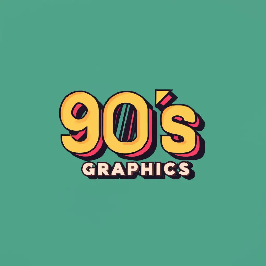 LOGO-Design-For-90s-Graphics-Retro-Vibes-with-Typography-for-Internet-Industry