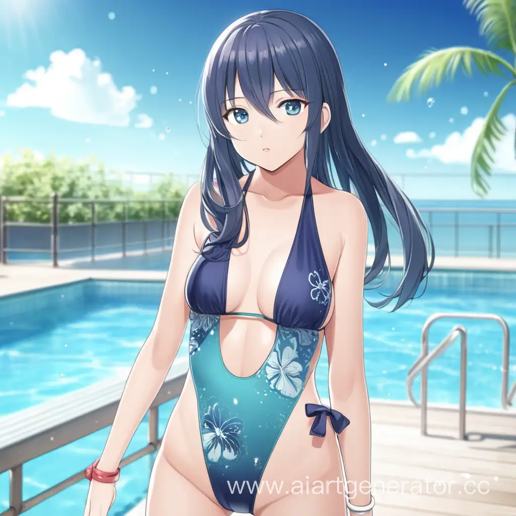 Charming-Anime-Girl-in-Stylish-Swimsuit