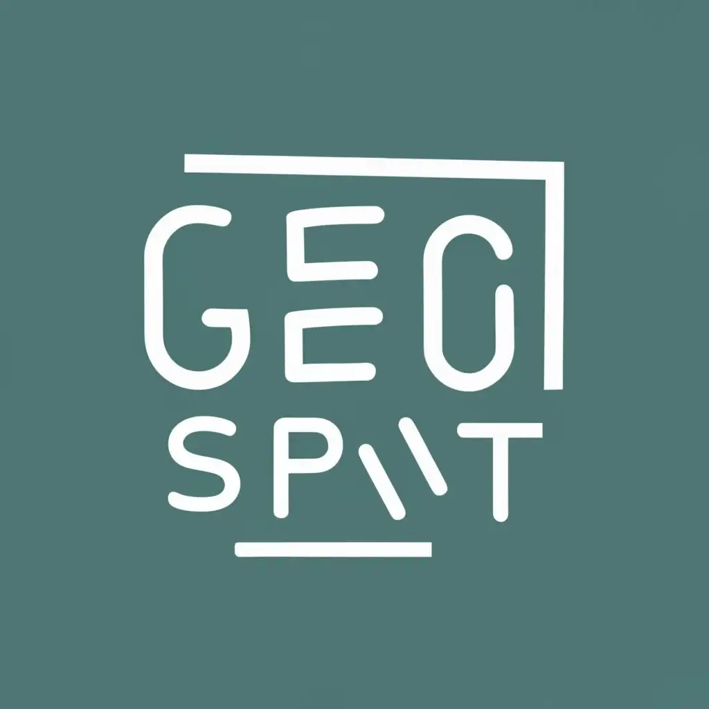 logo, Human , with the text "Geo_Spot", typography, be used in Internet industry