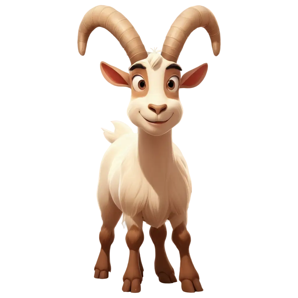 Cartoon-Anime-GOAT-PNG-A-Masterpiece-of-Digital-Artistry