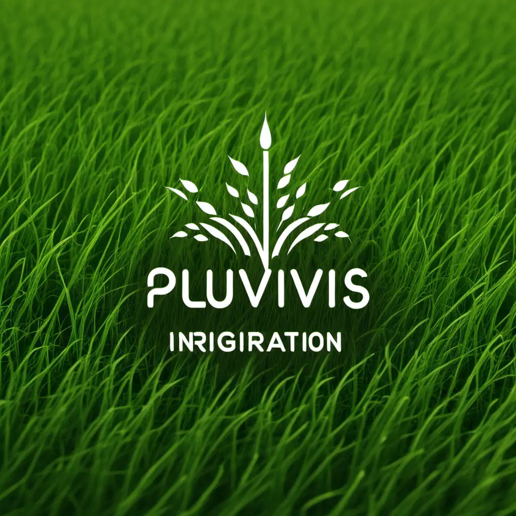 Logo company named pluviis “natural irrigation”