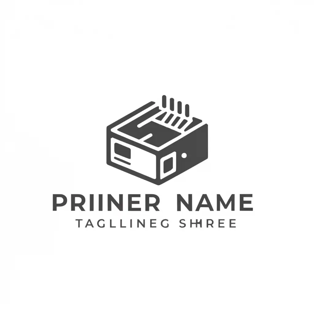 a logo design,with the text "Printer Supplys", main symbol:Sharp,Moderate,be used in Technology industry,clear background