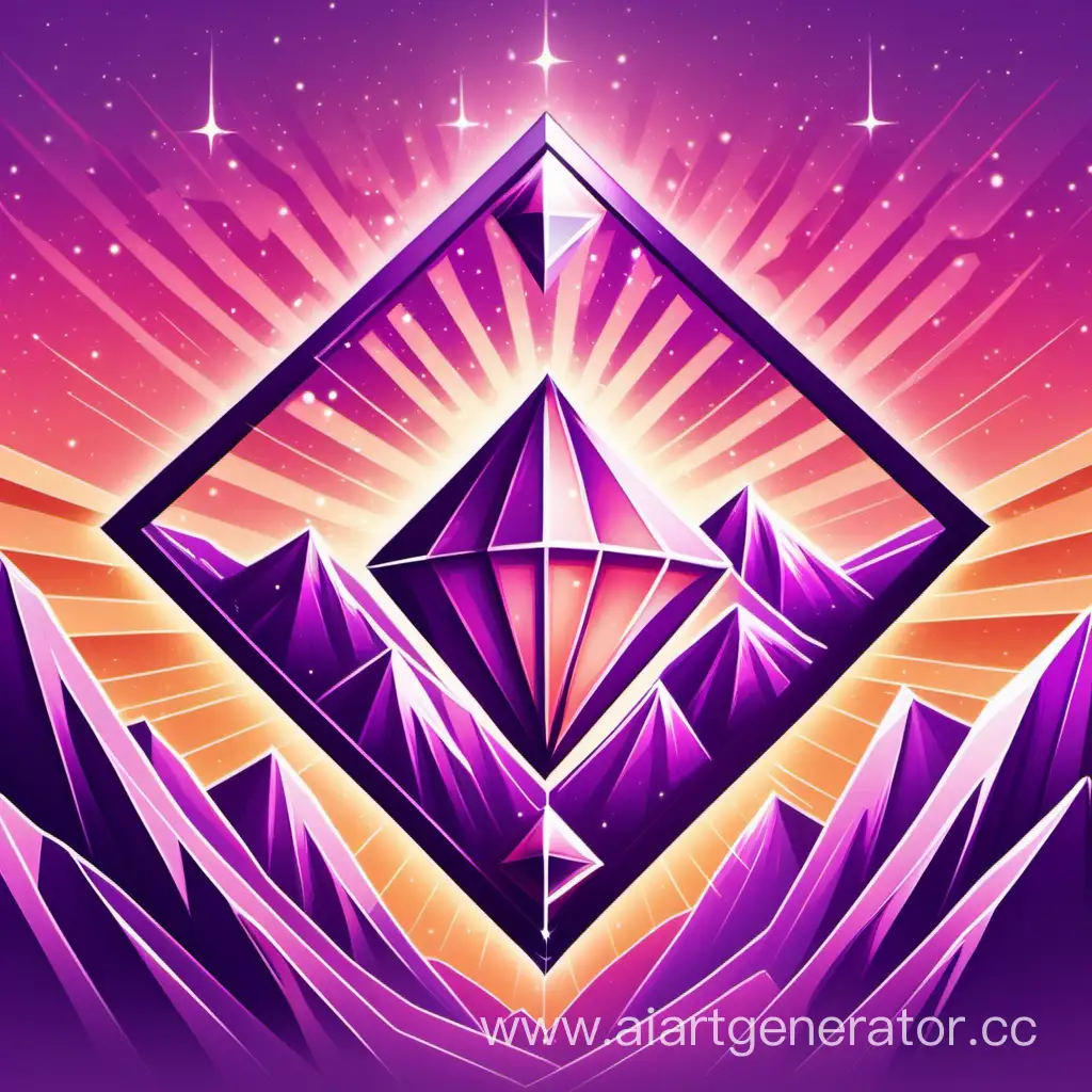 Purple-Mountains-Radiance-7-Years-Abstract-Diamond-Icon