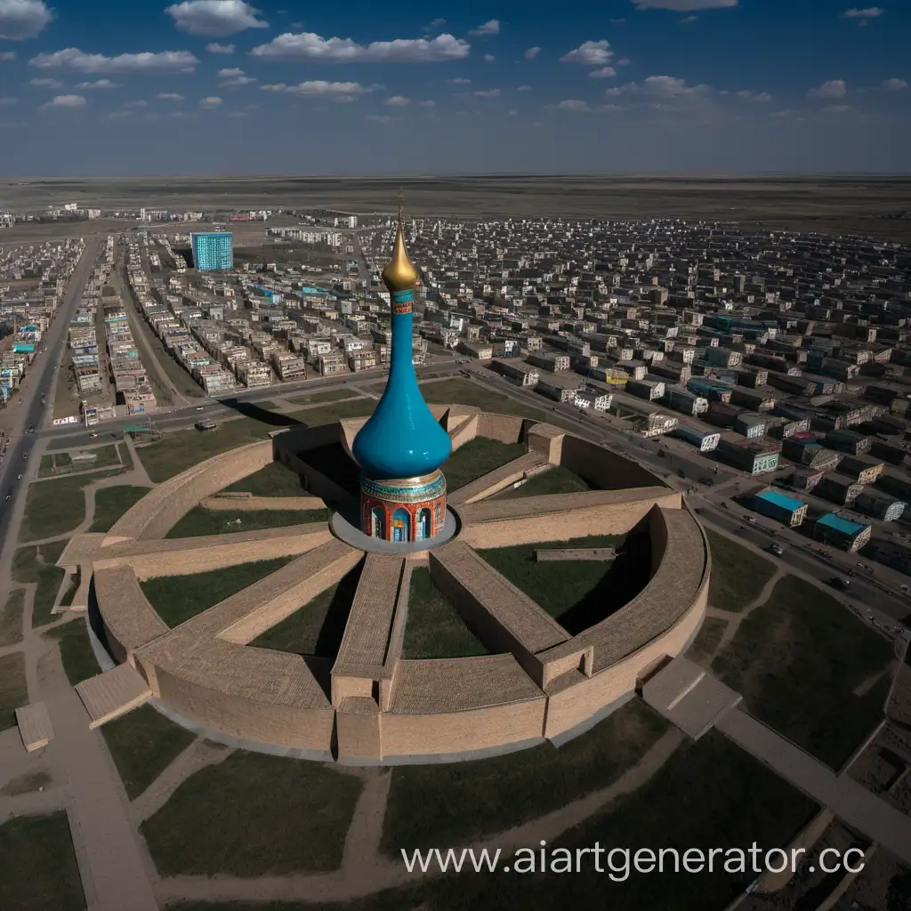 Казахстан, город Тараз 2200 год