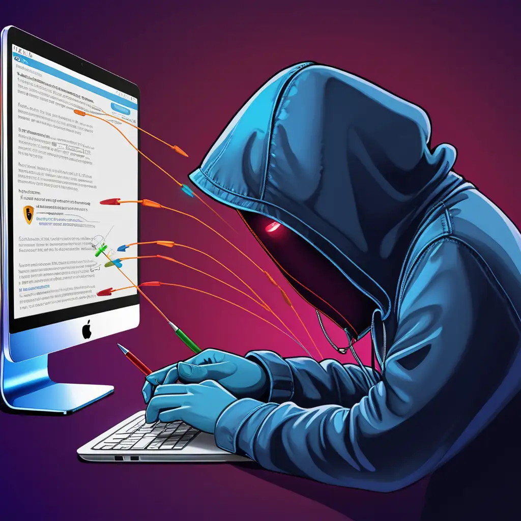 Dynamic 5Minute Micro ELearning Vibrant Dark Hacker Phishing Techniques