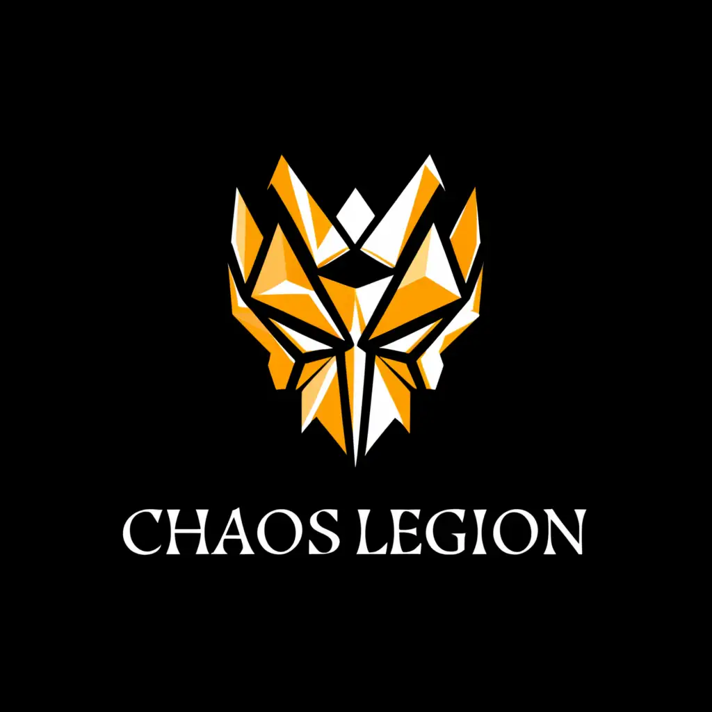 a logo design,with the text "chaos legion", main symbol:logo modern,complex,be used in Technology industry,clear background