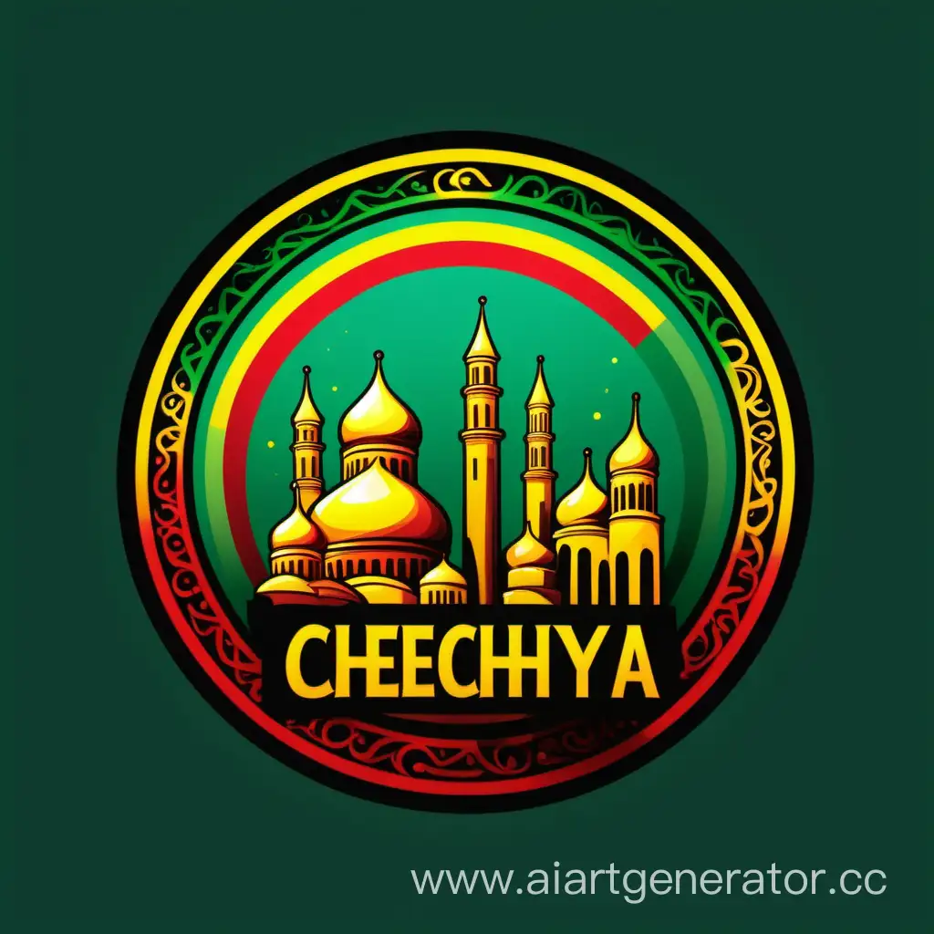 Chechen-Scientific-Research-Logo-with-Bright-and-Memorable-Colors