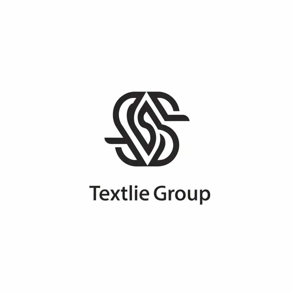 a logo design,with the text "S&A Textile Group", main symbol:Circular heraldic ,Moderate,be used in Retail industry,clear background
