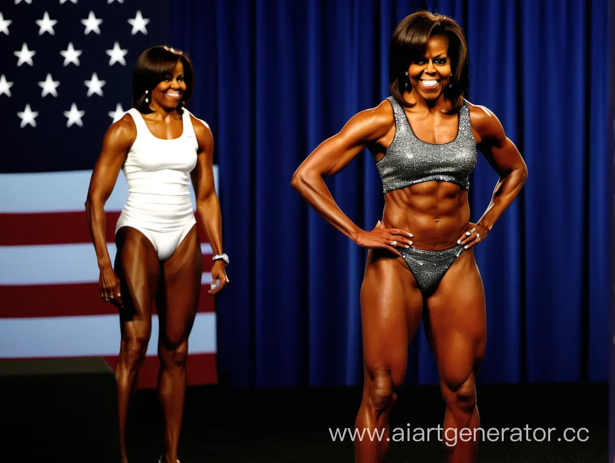 Michelle Obama on steroids