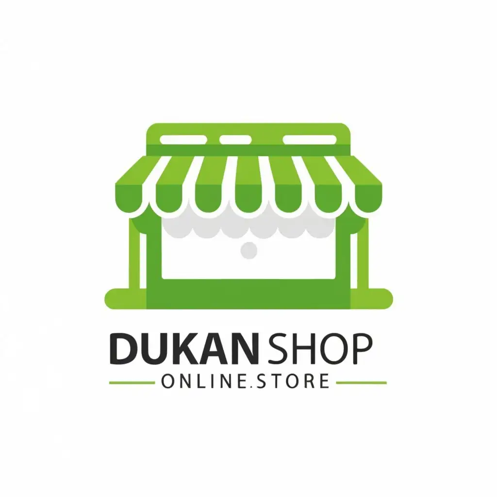 logo, Shop, with the text "dukanonline.store", typography, be used in Retail industry