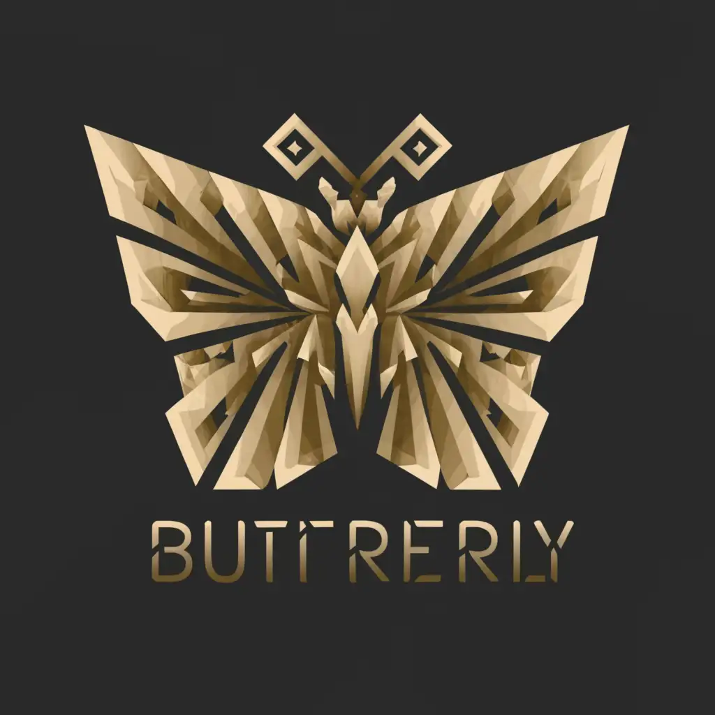 LOGO-Design-for-Butterfly-Intricate-Beast-Symbol-on-Clean-Background