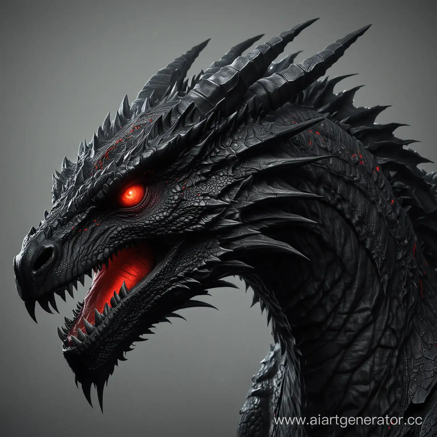 Majestic-Black-Dragon-with-Fiery-Red-Eyes-Skyrim-Style-Fantasy-Art