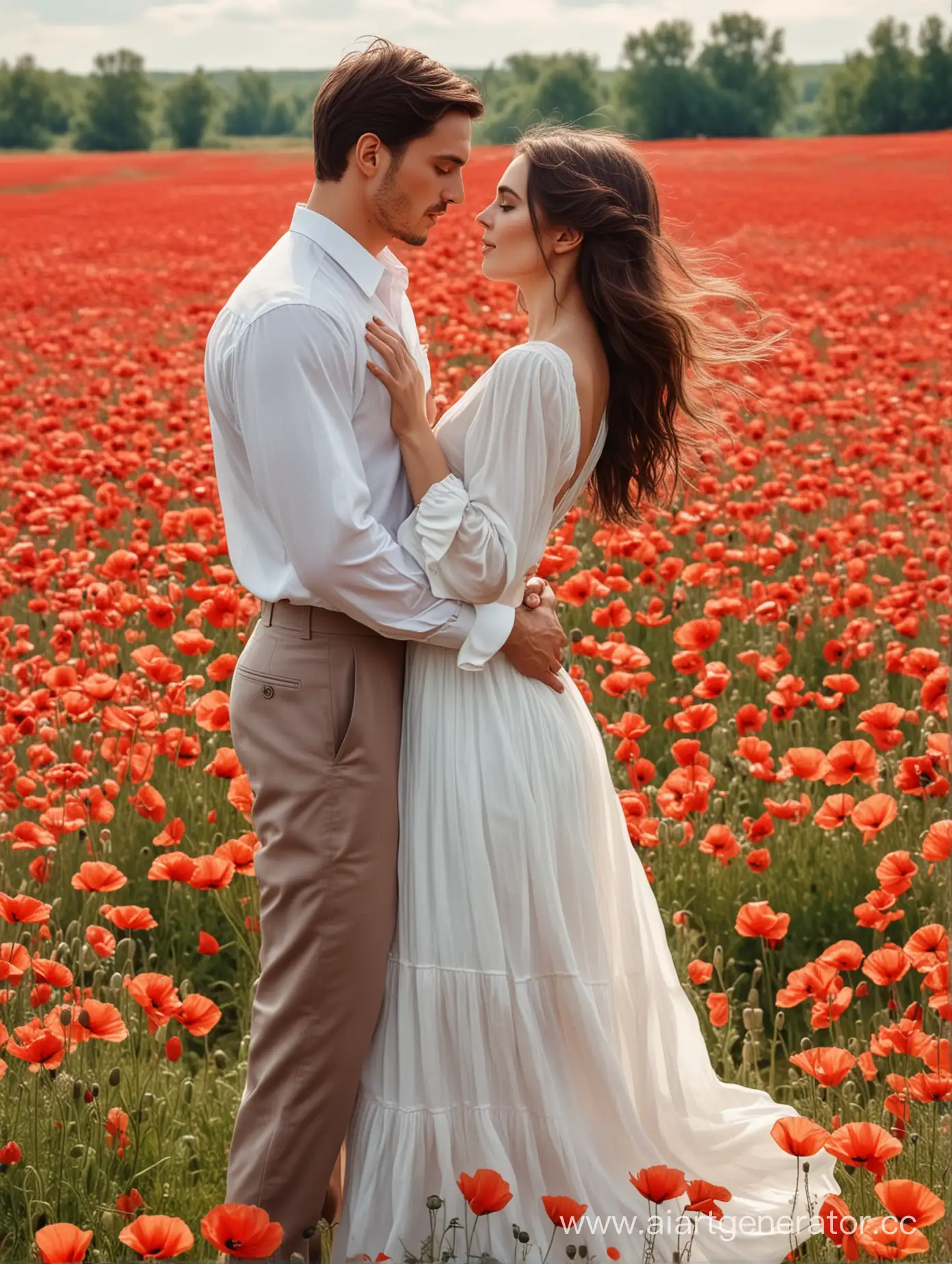 Intimate-Embrace-in-a-Vibrant-Poppy-Field