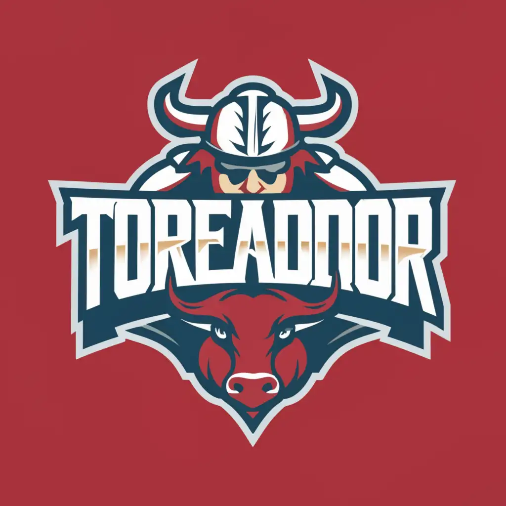 a logo design,with the text "Toreador", main symbol:Toreador style with college font,Moderate,be used in Sports Fitness industry,clear background