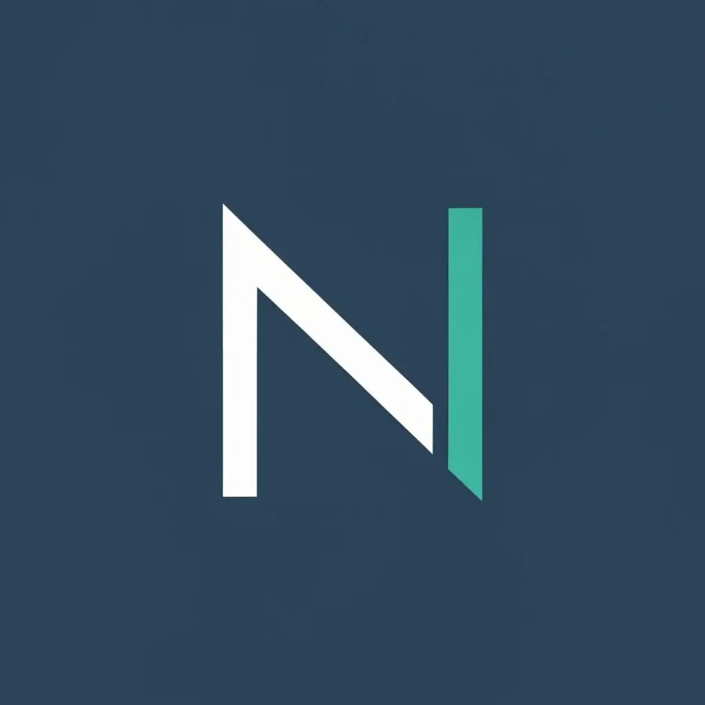 logo, Human, with the text "Nishant developer", typography, be used in Technology industry