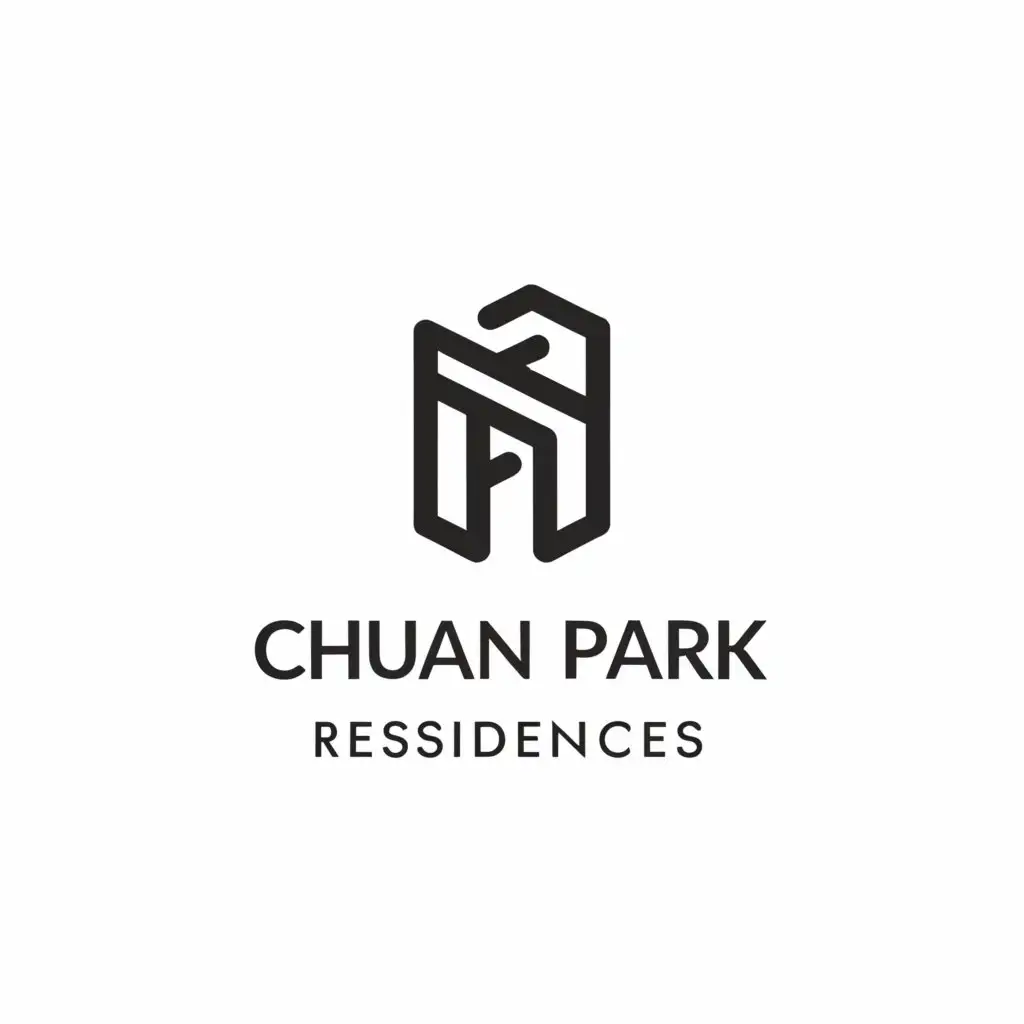 a logo design,with the text "Chuan Park Residences", main symbol:CP,Moderate,be used in Real Estate industry,clear background