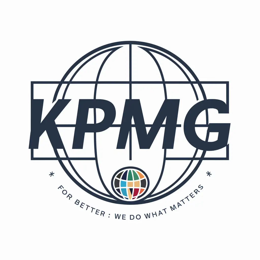 Dynamic KPMG Logo Reflecting Global Presence and Purposeful Service For Better
