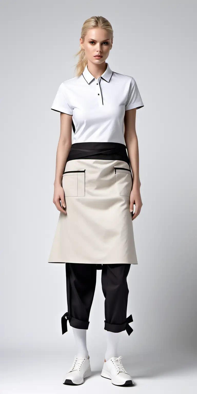 Chic and Luxury Women Waiters Fashion in Light Tones