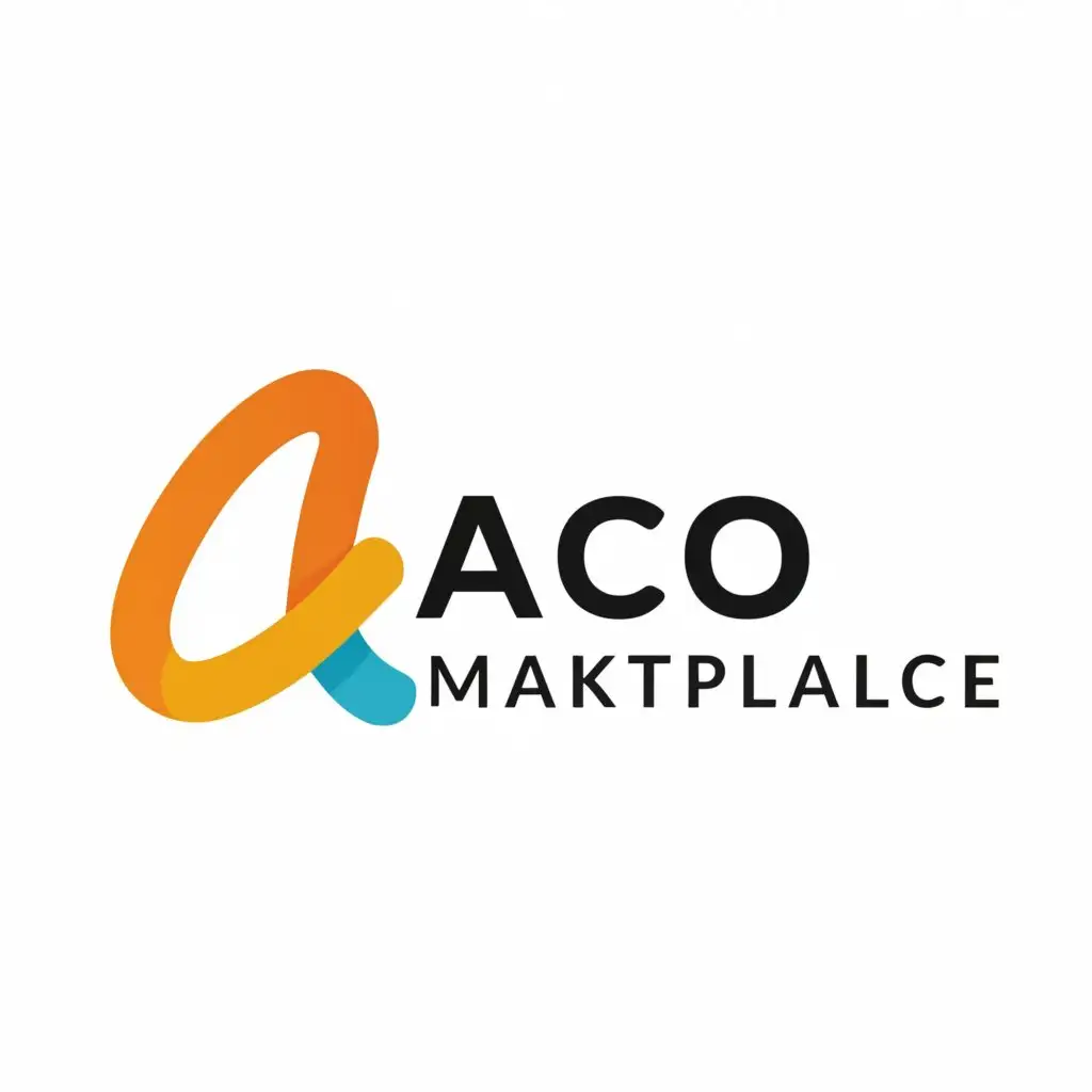 a logo design ,with the text 'Arco Marketplace', main symbol:one minimalistic arcs,Moderate, be used in Internet industry, clear background, gray scale