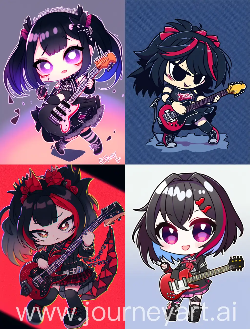 Chibi-Emo-Girl-Playing-Guitar-with-Spooky-Background-in-Anime-Style