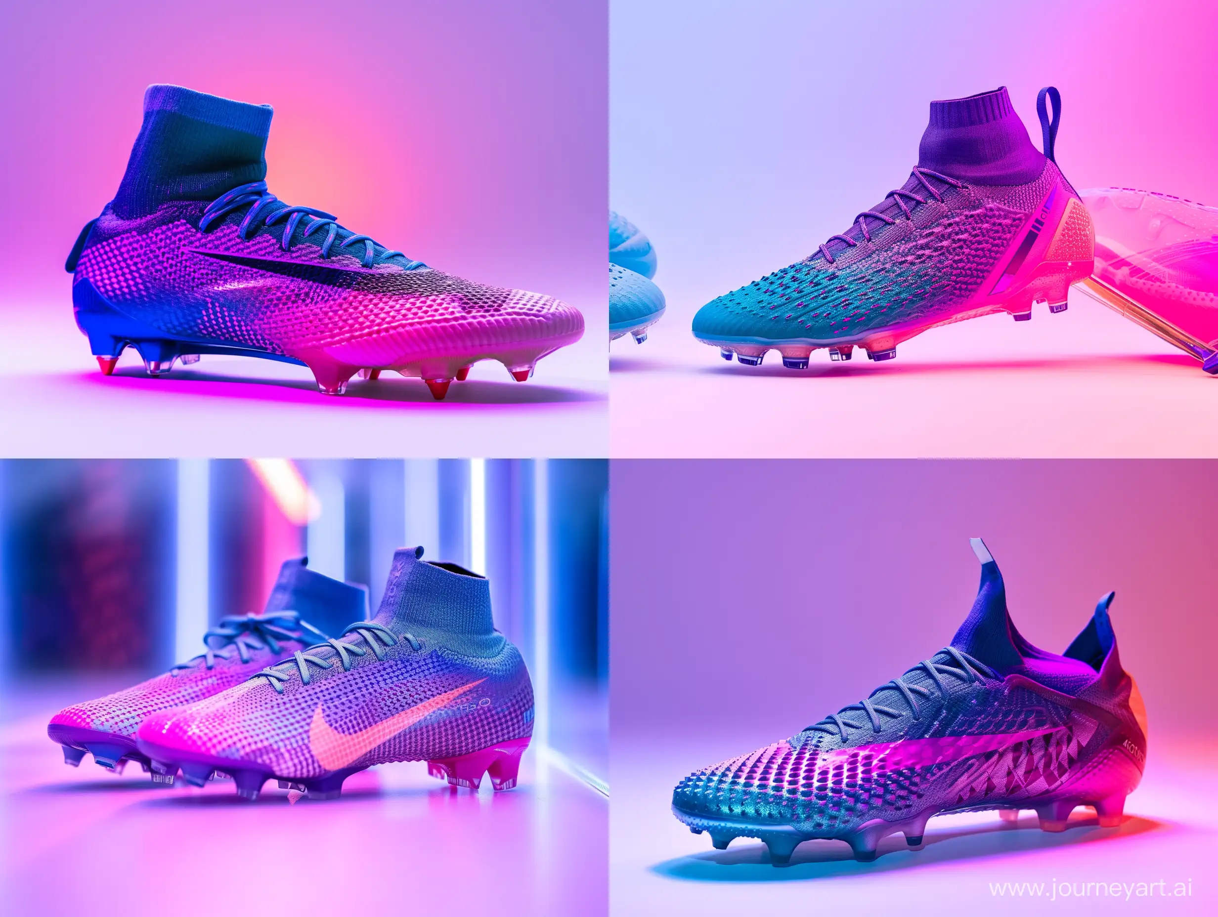 Vibrant-Football-Collective-HighDefinition-4K-Profile-Photo-with-Purple-Blue-and-Pink-Colors