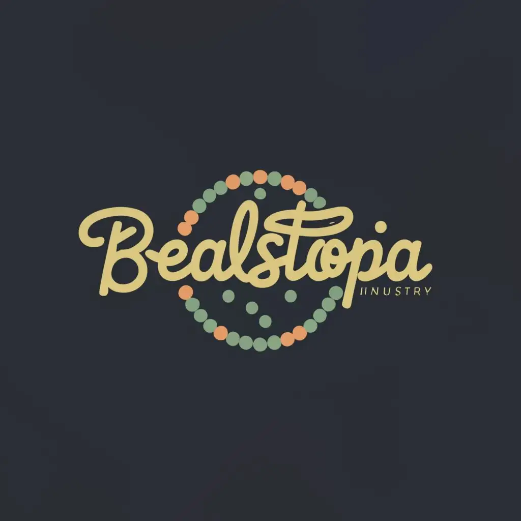 LOGO-Design-For-Beadstopia-Elegant-Beads-with-Text-in-Real-Estate-Industry
