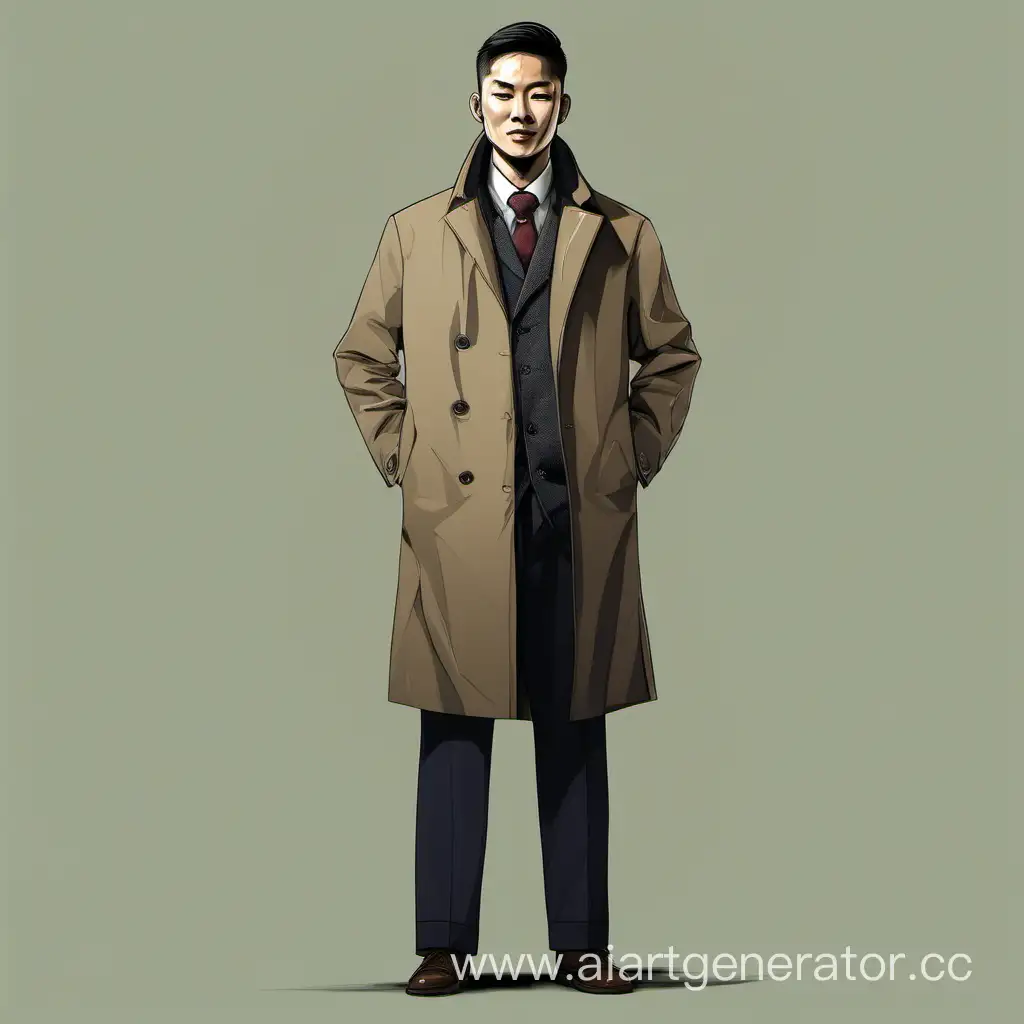 Asian-Gentleman-in-FullHeight-Coat-Portrait