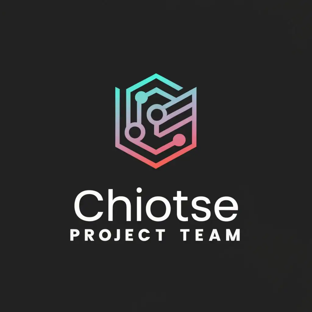 a logo design,with the text "Chitose Project Team", main symbol:Semiconductor,Moderate,be used in Real Estate industry,clear background