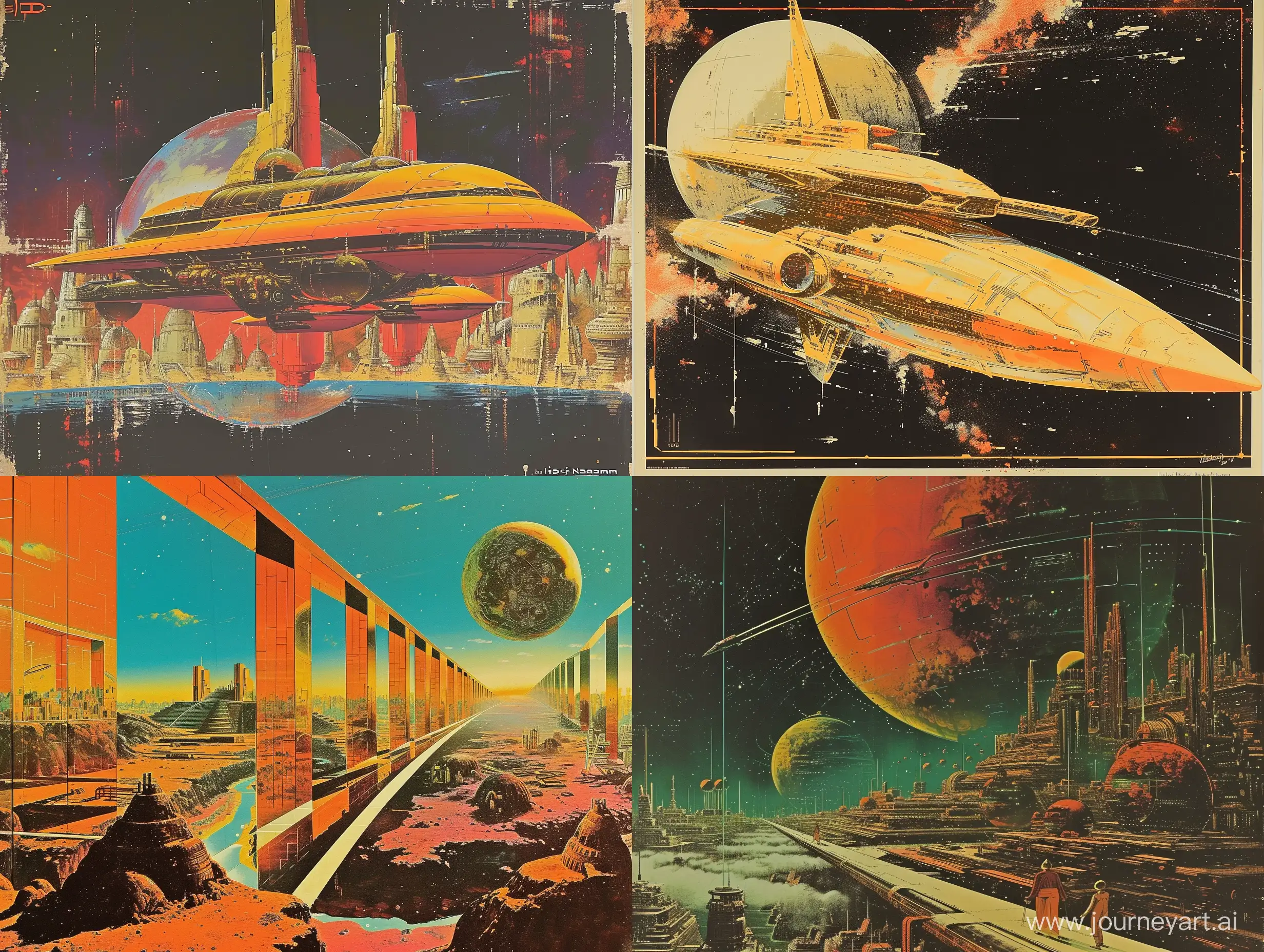 Retro-Futurism-Poster-Surreal-70s-and-80s-Vintage-Fantasy-Art