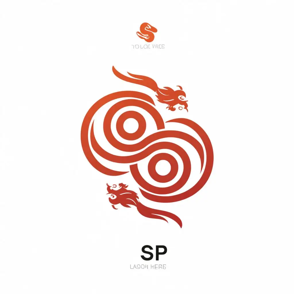 a logo design,with the text "OSP", main symbol:This prompt describes the desired elements of the logo, including:

A circular logo
An outer circle with the yin-yang tai chi symbol in warm orange and golden tones, representing balance and the cycle of life
An intricate s-shaped dragon curled up at the center of the tai chi, in shades of red and yellow, appearing powerful yet graceful and flexible
A collapsed ladder on the side of the circle in earthy brown tones, hinting at untapped potential and future growth
An overall aesthetic that blends ancient eastern symbolism with modern minimalist design
A warm color palette radiating passion and vitality
The additional parameters include:

detailed: Instructs the model to generate a detailed image
8k: Specifies a high resolution of 8k for the image
--ar 3:2: Sets the aspect ratio of the image to 3:2,Moderate,clear background