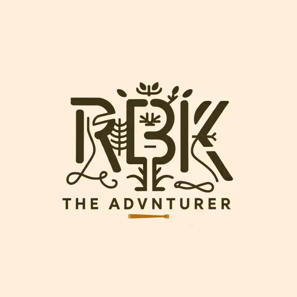 LOGO-Design-for-RBK-THE-ADVENTURER-Minimalistic-Food-Nature-Theme-with-Clear-Background