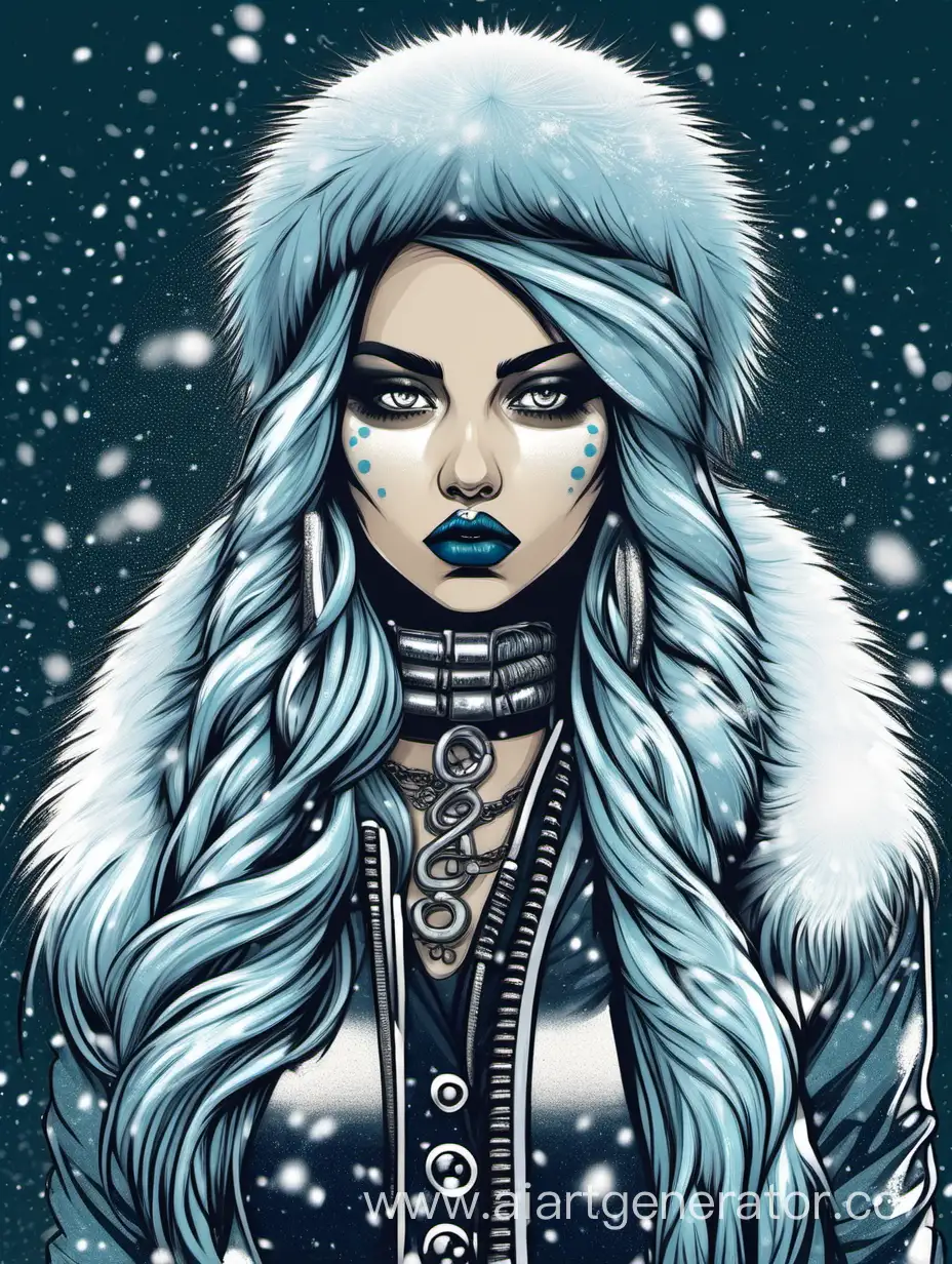Snow Maiden, punk style
