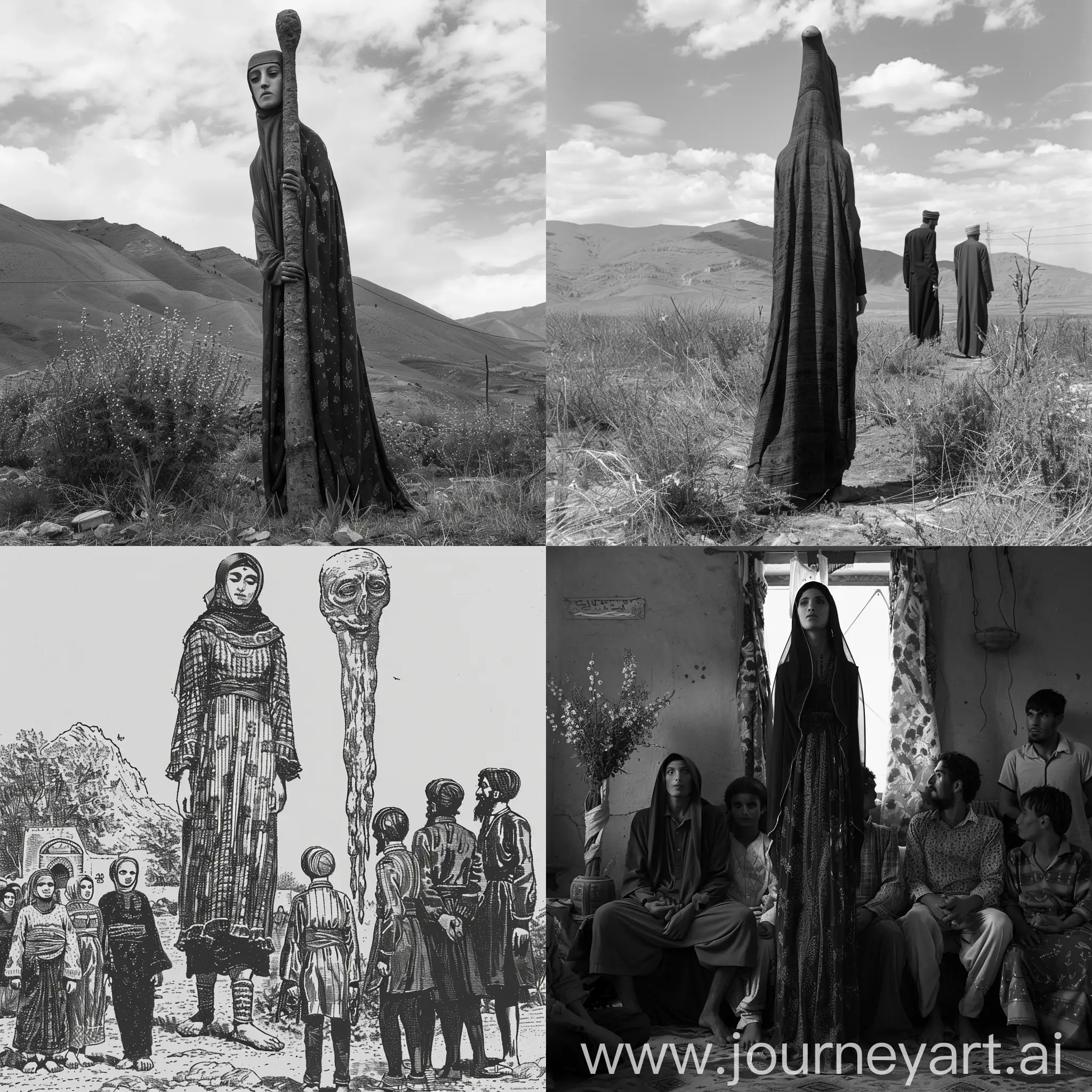 n the belief of the Lak people in Lorestan, there is a woman named "Si Pari." She is a tall woman with a small head who comes into men's dreams and causes seduction. The narrative goes that "Si Pari" was the first wife of Prophet Adam who couldn't bear children. She became upset over her marital relationship with Adam and swore to take revenge on the male descendants of Adam.