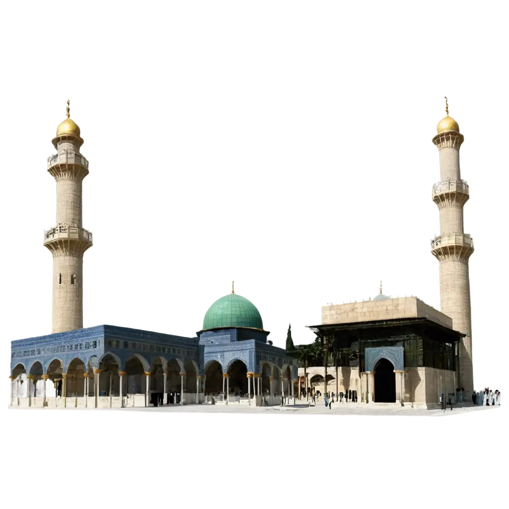 Exquisite-Masjid-AlAqsa-PNG-Capturing-the-Essence-of-Islamic-Architecture