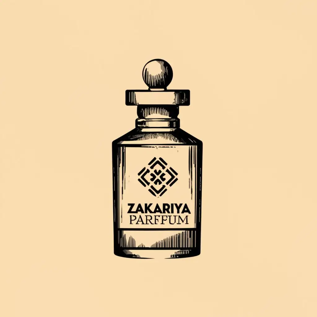 perfume bottle illustration