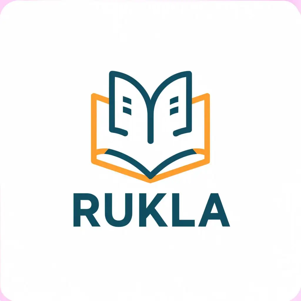 LOGO-Design-for-Rukla-Educational-Theme-with-School-Symbol-on-a-Clear-and-Moderate-Background