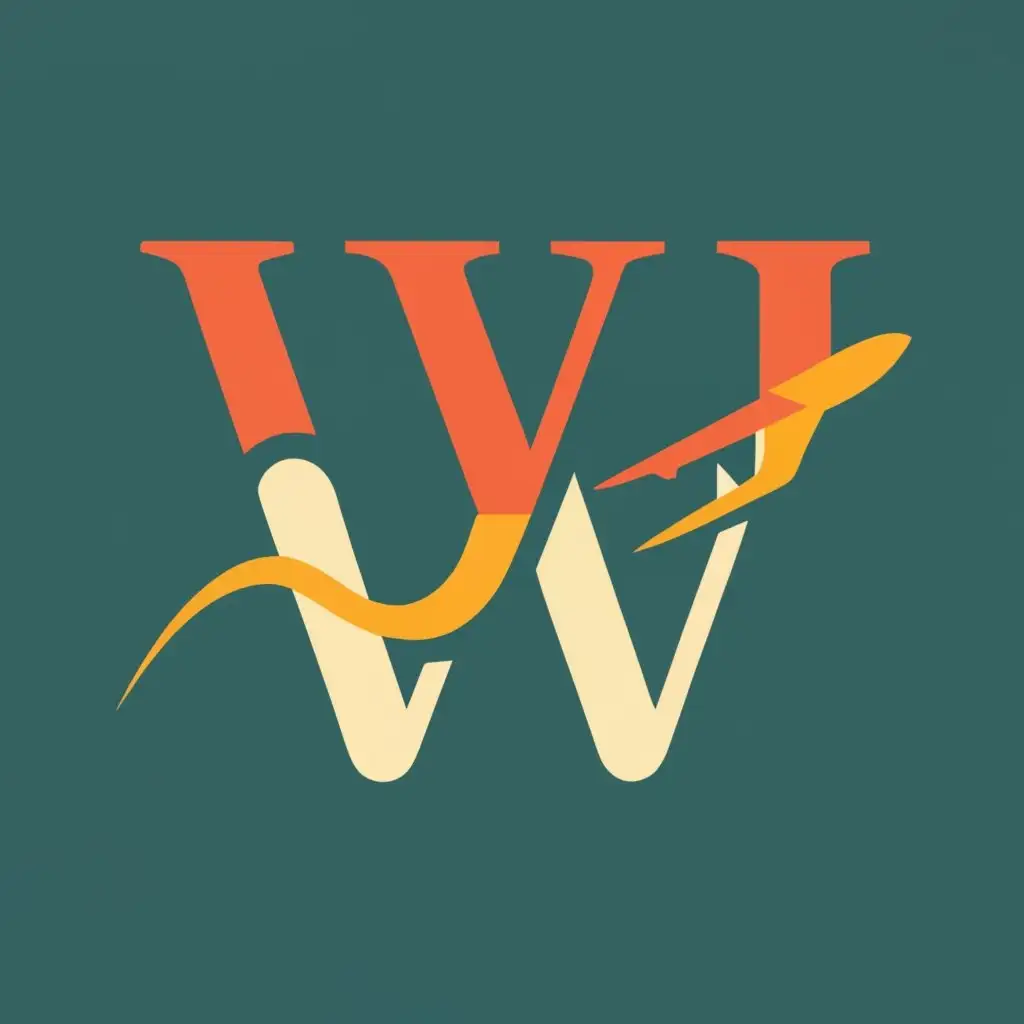 logo, w, with the text "wanderer", typography, be used in Travel industry