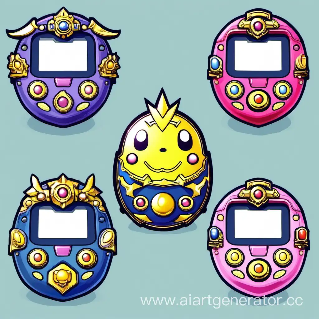 Virtual-Pet-Guardian-Legendary-Warrior-Tamagotchi