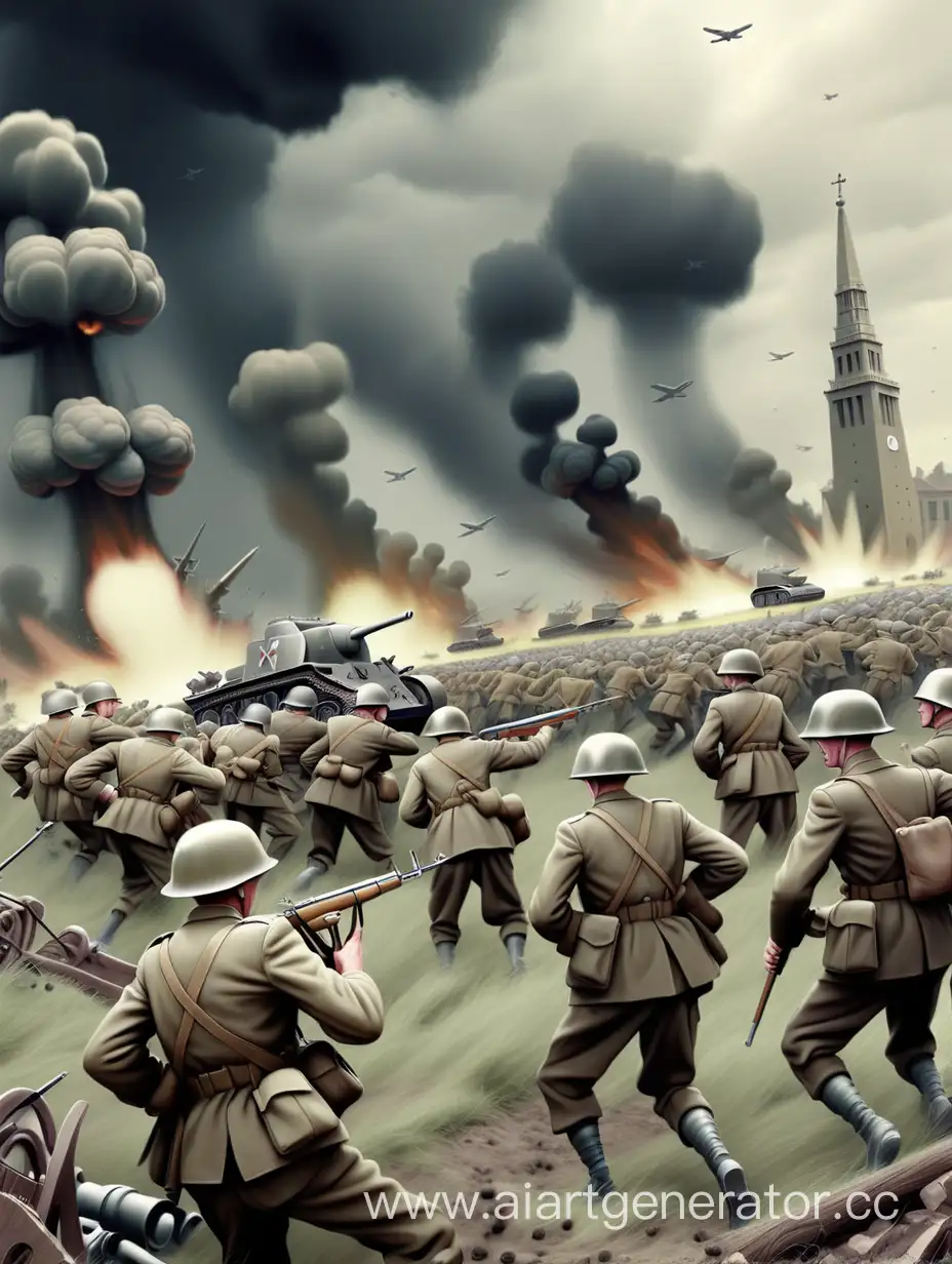 Intense-Battle-Scene-from-the-Second-World-War
